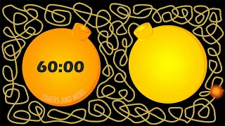 60 Minute Timer Bomb | 💣  Giant Explosion 💥