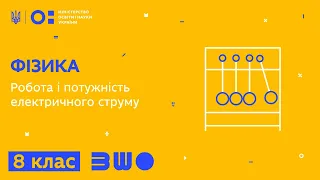 8 клас. Фізика. Робота і потужність електричного струму