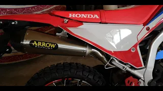 Arrow X-Kone Honda CRF 300 L - Amazing Sound