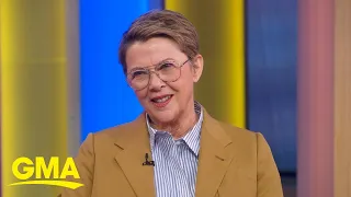 Annette Bening talks Oscar nomination for 'Nyad'