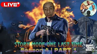 GTA 5 STORY MODE ONE LAST TIME S4|PT 1 #gta5 #gtalive #gta