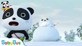 Run! A Snowman Monster | Baby Panda's Magic Bow Tie | Magical Chinese Characters | BabyBus