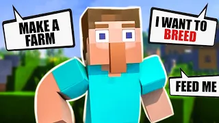 Can you play Minecraft as a villager?