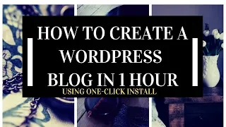 How To Create a Wordpress Blog On DreamHost in an Hour