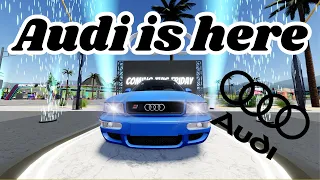 DRIVING EMPIRE has AUDI