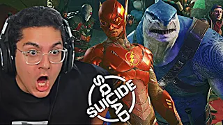 Suicide Squad Game - STORY TRAILER REACTION!