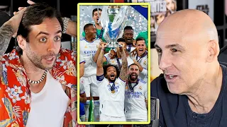 Un desesperado Jordi Wild le pregunta a Maldini como es posible que el Madrid ganara la Champions