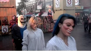 The Purge opening scaremony at Universal Studios Hollywood Halloween Horror Nights 2014