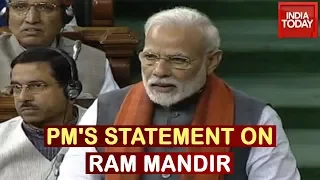 PM Modi First Time Speaking On Ram Mandir, Hails SC's Ayodhya Verdict