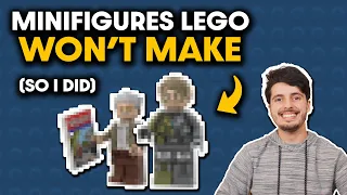 Making MORE Custom LEGO Marvel Minifigures and Accessories