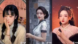 [抖音] TIKTOK |Chinese Qipao [旗袍/长衫/唐装] | ชุดกี่เพ้า | ep1