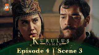 Kurulus Osman Urdu | Season 4 - Episode 4 Scene 3 | Cerkutay pakra gaya!