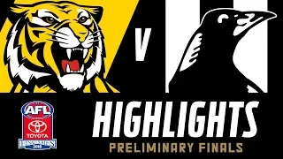 Richmond v Collingwood Highlights | Preliminary Final, 2018 | AFL