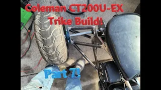 Lets Get This Trike To Turn! Coleman CT200U-EX Trike Build Part 7