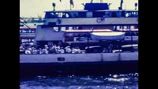 1969 8mm Film Home Movie - CORONADO, CA - Last Ferry Ride / First Bridge Crossing