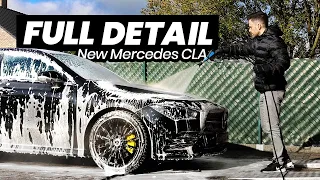 How I Detail A New Car - Mercedes CLA Full Detail