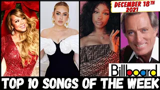 Billboard Top 10 This Week | (December 18th, 2021), Billboard Top 10