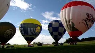 Hot Air Balloon in Time-Lapse