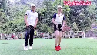 Nhảy shuffle dance. Tiếng Đàn Ta Lư. siêu đẹp.