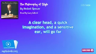 The Philosophy of Style - Writing & Linguistics