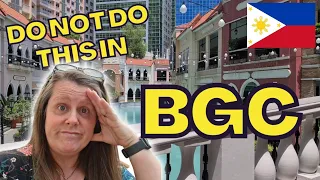 🇵🇭FIRST IMPRESSIONS OF BGC | DO NOT DO THIS!