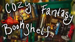 ✨ Creating My DREAM Cozy Bookcase ✨ Whimsical Home Decorating #Fairycore #thriftedhome