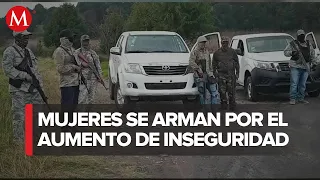 Comunidades purépechas en Michoacán se levantan en armas contra la inseguridad