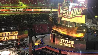 4/10/2021 WWE Wrestlemania 37 Night One (Tampa, FL) - Titus O'Neil & Hulk Hogan Entrance