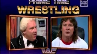 Roddy Piper vs. Bobby Heenan in Wrestling Trivia Contest (12-18-1989)