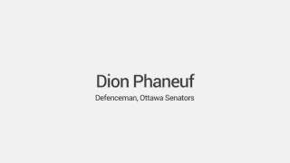 How to Pronounce: Dion Phaneuf