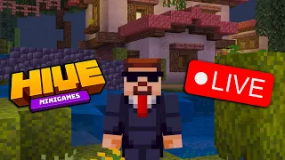 Hive Live But Minecrafting!1!1! (Customs With YOU!!)