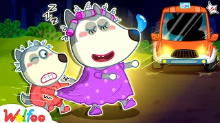 Look Out, Mommy! Wolfoo Caught Mom Sleepwalking at Midnight - Wolfoo Family Stories 🤩 Kids Cartoon