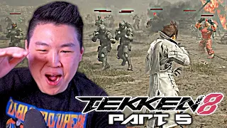 TEKKEN 8 Let's Play Part 5 - THIS GAME IS OPEN WORLD NOW!?