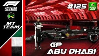 CHEGAMOS NO FINAL DA TEMPORADA - F1 2021 MY TEAM 50% GP ABU DHABI PARTE #125