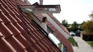 Как работает окно-балкон VELUX Cabrio