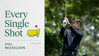 Phil Mickelson's Final Round | Every Single Shot | The Masters