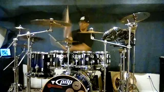 Whitney Houston " I'm you're baby tonight " drum cover James Alderman