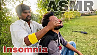 ASMR || INSOMNIA RELIEF MASSAGE BY KALI || FULL BODY RELAXATION THERAPY|| #asmr