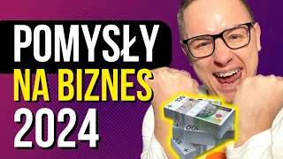 🚀 TOP 5 PEWNE Pomysły na Biznes Online ✨ 2024