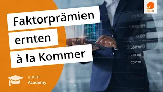 Faktorprämien ernten mit ETF-Weltportfolio à la Kommer – das Online-Seminar