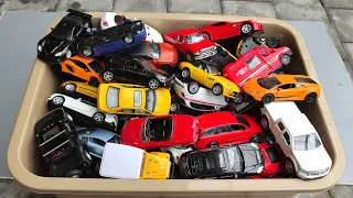 Box Full Of Diecast Cars 1/32 Scale, RMZ, Bburago, Welly, Kinsmart Scale Review by Hand