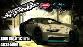 Need For Speed MOST WANTED | 2016 Bugatti Chiron 42 Seconds Junkman Tuning | Speed Test Sprint Race