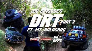 DRT PART 2 - MT. BALAGBAG PIL OFFS - FJ, SAS, Hilux Conquest, Ranger Wildtrack, Montero  OFFROAD 4x4