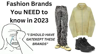 fashion brands you NEED to know in 2023