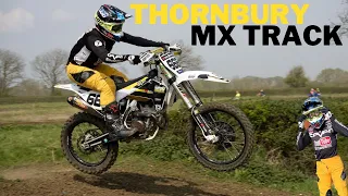 On The Gas At Thornbury Mx Track!!