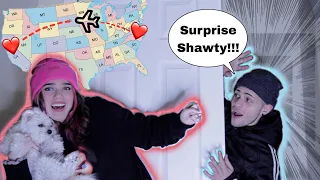 I TRAVELED ACROSS THE U.S. TO SURPRISE MY GIRLFRIEND!