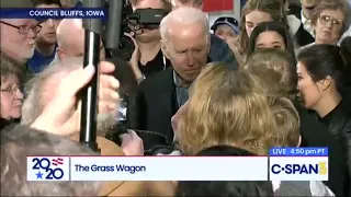 IA Voter Confronts Joe Biden On Strong Trump Economy: “Accept The Good”