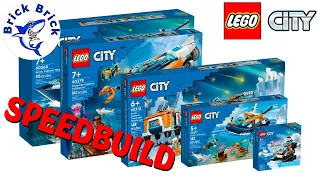 All LEGO City Arctic Compilation 2023 - Speed Build Review