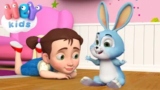 Mon Petit Lapin chanson + karaoke 🐰 HeyKids Français - Comptines bébé