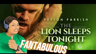 The Lion Sleeps Tonight -The Lion King  (Disney Goes Rock) Peyton Parrish Cover/ REACTION